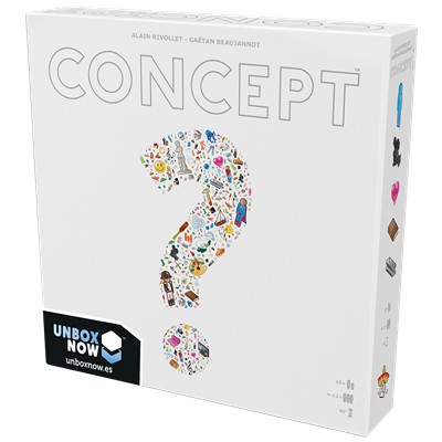 ASMODEE  Concept Board Game Multicolore
