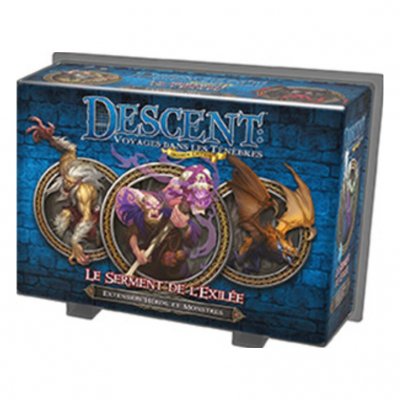 EDGE ENTERTAINMENT Asmodee Descent : Le Serment De L'exila&copy;e Vf