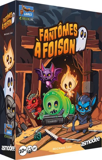 LOOKOUT GAMES Asmodee - Fantômes à Foison - Lookout - Jeu de Société Famille