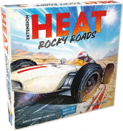 DAYS OF WONDER Asmodee Heat - Rocky Roads 60 Min Jeu De Soci&eacute;t&eacute; Course