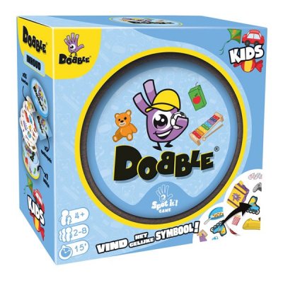  ASMODEE - Jeu de soci&eacute;t&eacute; - Dobble Kids FR/NL