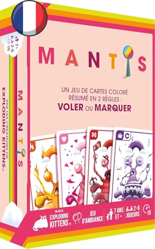 ASMODEE - Jeu de soci&eacute;t&eacute;, EKIMAN01FR, Edition Mantis
