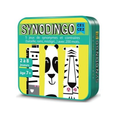 ARITMA Asmodee - Jeu de soci&eacute;t&eacute; - Synodingo CE1 - CE2