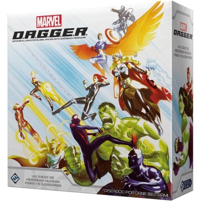 ASMODEE  Marvel D.a.g.g.e.r Board Game Multicolore