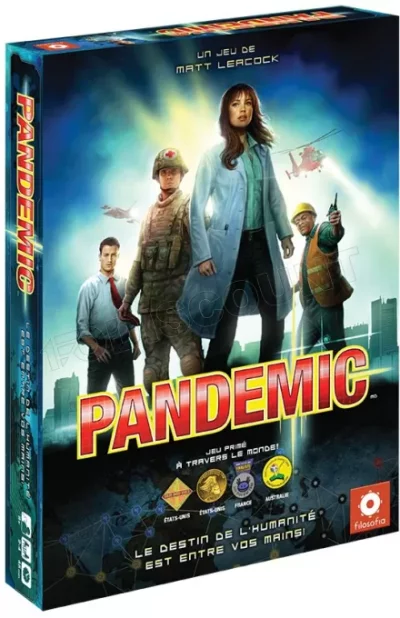 ASMODEE  - PAN01N - Jeu de Strategie - Pandemie - Nouvelle Version