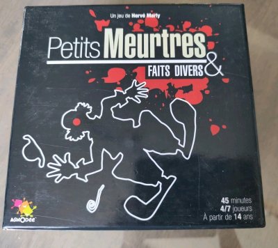 ASMODEE Asmod&eacute;e Petits meurtres et Faits divers