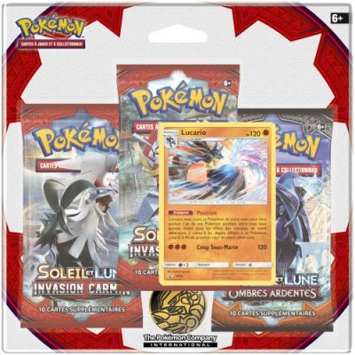 POKéMON Asmodee Pok&eacute;mon - 3 Packs Soleil & Lune 4