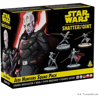 ATOMIC MASS GAMES Asmodee Star Wars Shatterponit Pack Squad Jedi Hunters Jeu de soci&eacute;t&eacute;