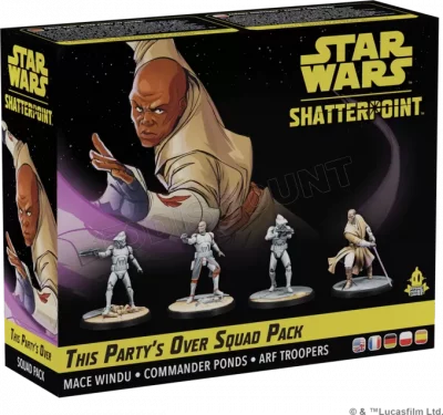 ATOMIC MASS GAMES Asmodee Star Wars Shatterponit Pack Squad Le jeu de soci&eacute;t&eacute; de la f&ecirc;te