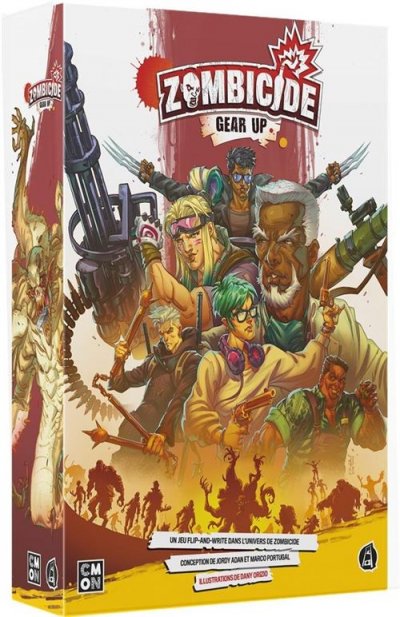 CMON Asmodee Zombicide - Gear Up - De 1 &agrave; 6 Joueurs - 14 Ans et Plus