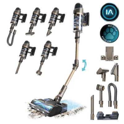 CECOTEC Aspirador Vertical  Conga Rockstar RX90 AI AquaPet Flex 850W Bege