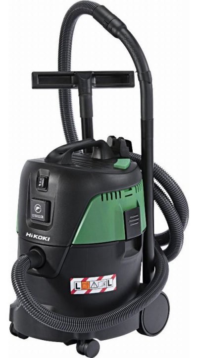 HIKOKI Aspirateur 1000w Cuve 25l Poussi&egrave;re 21l/eau 18l Classe L