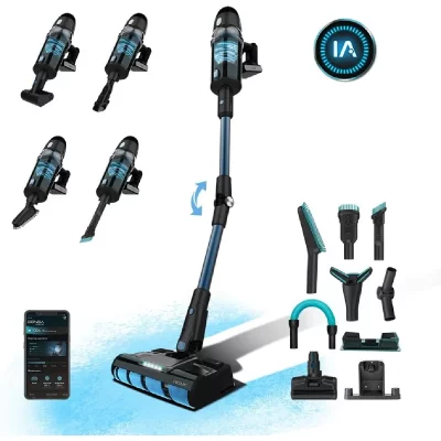 CECOTEC Aspirateur 4-en-1 sans fil avec moteur num&eacute;rique - Neuf