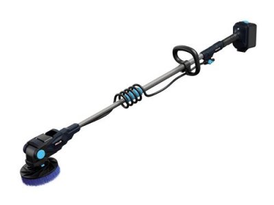 GRE Aspirateur &agrave; batterie pour piscine et terrasses Pool Twin-Brush - Gr&eacute;