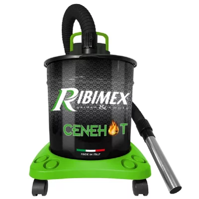 RIBIMEX Aspirateur &agrave; cendres chaudes 18 L