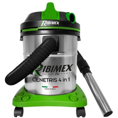 RIBIMEX Aspirateur &agrave; cendres,solides, et liquides Cenetris 20 litres 1200 watts