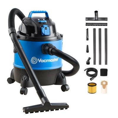 VACMASTER Aspirateur &agrave; Eau et Poussi&egrave;re  VQ1220PFC-03 1250W 230V 89dB Fonction Soufflerie Bleu