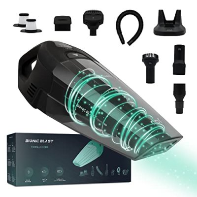 Aspirateur &agrave; main JAP Tornado S3 - aspirateur sans fil - voiture - bureau - maison - 22,2V