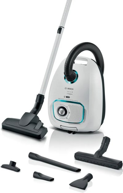 BOSCH Aspirateur avec sac  S&eacute;rie 4 ProHygienic BGB41HYG1H Blanc