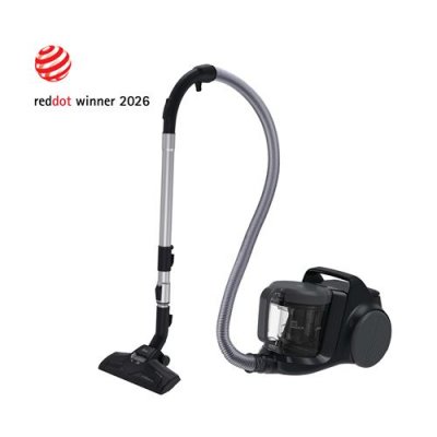 HOOVER Aspirateur avec sac Traineau sans sac HP210P sp&eacute;cial animaux Noir Gris