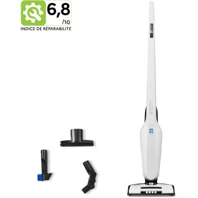 NILFISK Aspirateur Balai 128390012 Plastique 0.6L 36V 77dB Sans Fil Blanc