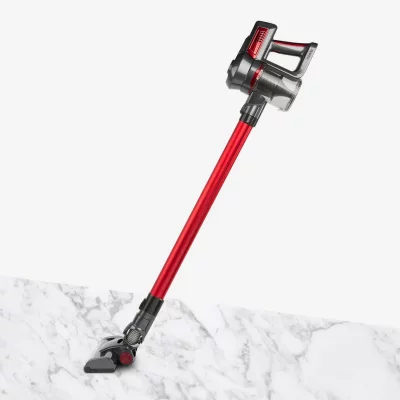 H.KOENIG Aspirateur Balai 2 En 1 De 0,8l Sans Fil Easyclean 100w Rouge Noir