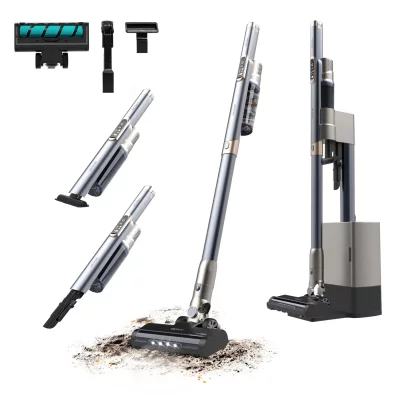 CECOTEC Aspirateur balai/&agrave; main  Scoba 2100 Station 210 W 20 kPa Bleu/Cuivre