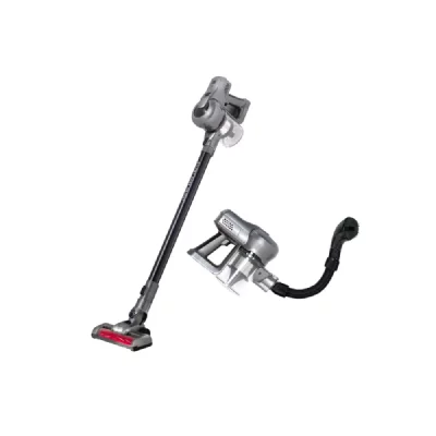 KITCHEN MOVE Aspirateur balai animaux knight noir aluminium 12kpa 