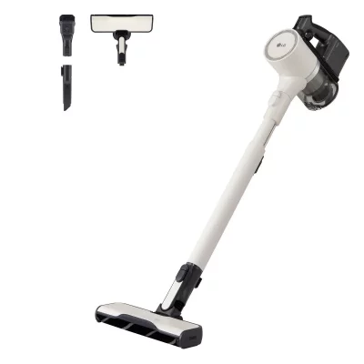 LG Aspirateur balai cyclonique sans fil  A9K-LITE1C Kompressor 220W blanc