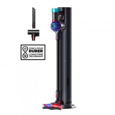 DYSON Aspirateur balai  V10 Konical + Dok Noir