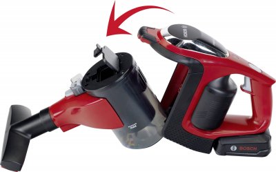 KLEIN Aspirateur balai &eacute;lectronique Bosch Unlimited 3 en 1, rouge  6808