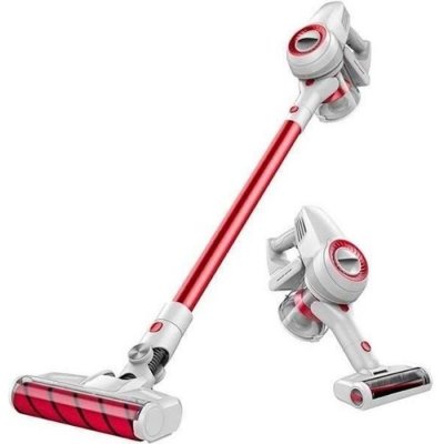 JIMMY Aspirateur Balai JV51 0.5L 400W 75db C&acirc;ble Electrique Tissu HEPA Rouge