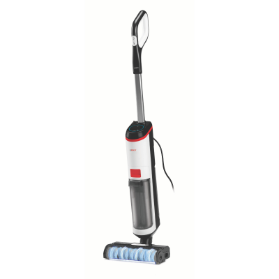 POLTI Aspirateur balai laveur vapeur -  RollySteam WD10 - 7000 Pa - 06 L - Noir / Blanc 
