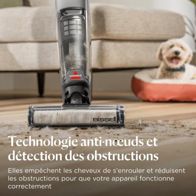 BISSELL Aspirateur balai rechargeable  CROSSWAVE OMNIFORCE 3912N