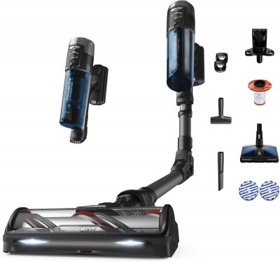 ROWENTA Aspirateur balai sans fil 2-en-1 haute puissance 380 W - Neuf