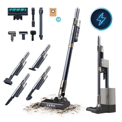 CECOTEC Aspirateur balai sans fil  Scoba 3000 Station 210W Base autovidage