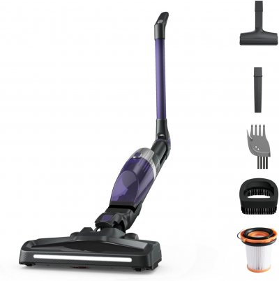 ROWENTA Aspirateur balai sans fil compact et l&eacute;ger avec LED - Neuf