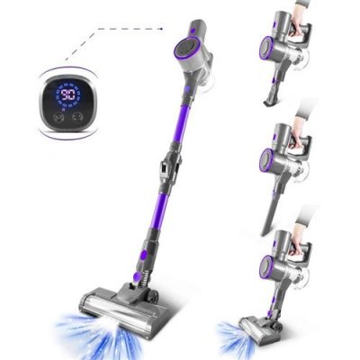 VORTEX Aspirateur balai sans fil digital gris 160w f17 de  