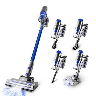 VORTEX Aspirateur Balai Sans Fil Gris Bleu De 265 W F26 De La Marque 