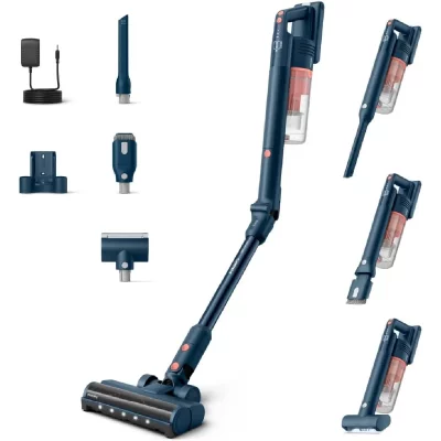 PHILIPS Aspirateur balai sans fil puissant avec brosse LED - Neuf