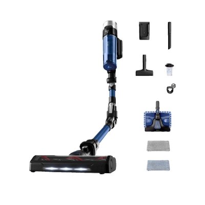 TEFAL Aspirateur Balai  X-Force Flex 9.60 Aqua Noir et Bleu - Neuf