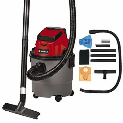 EINHELL Aspirateur eaupoussi&egrave;re sans fil tc-vc 1815 li-solo grisrouge 2347145