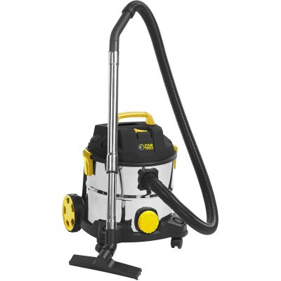 FARTOOLS Aspirateur eaux et poussi&egrave;res 1400W cuve Inox 20L