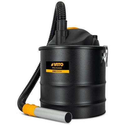 VITO Aspirateur et Souffleur de cendres 1200W Cuve 18L Filtre HEPA 