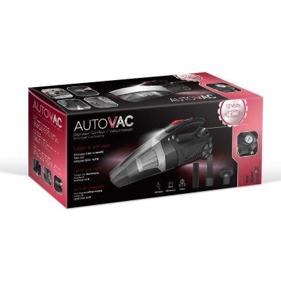 CAR CARE Aspirateur-gonfleur 12V &agrave; main pour auto AUTOVAC