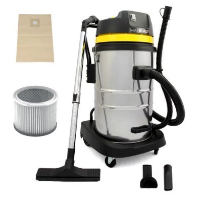MAXBLAST Aspirateur Industriel 60 Litres 1400W