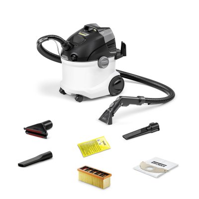 KARCHER Aspirateur K&auml;rcher Se 5 Car Noir/blanc Avec Syst&egrave;me &Agrave; Deux R&eacute;servoirs