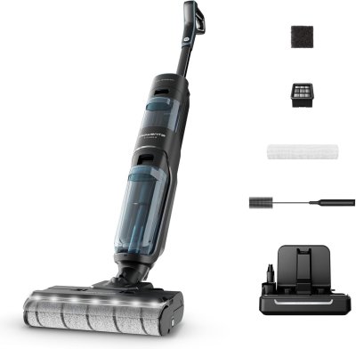 ROWENTA Aspirateur laveur 2-en-1 avec auto-nettoyage et LED - Neuf