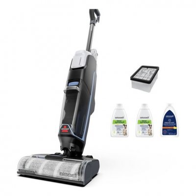 BISSELL Aspirateur laveur  CrossWave Edge Cordless Pro Blanc