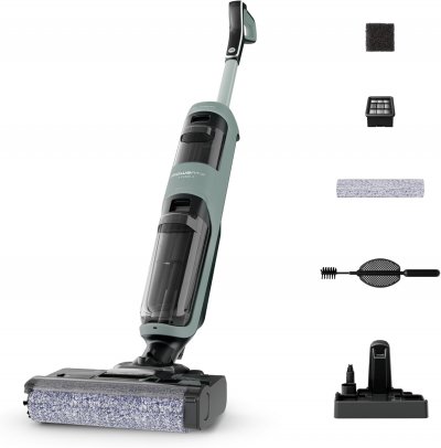 ROWENTA Aspirateur laveur sans fil X-Clean2 2-en-1 Eucalyptus - Neuf